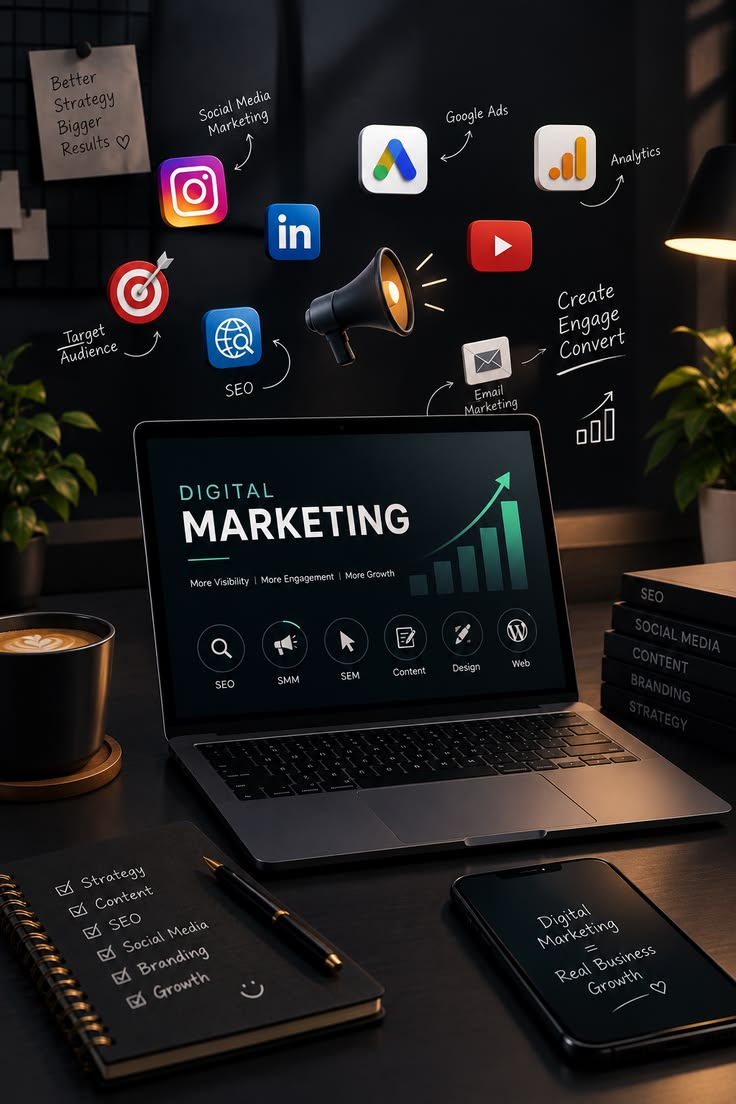 Digital marketing strategy and campaign planning