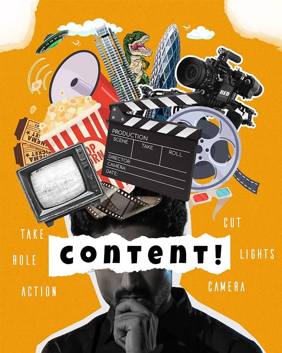 Creative content creation and brand communication